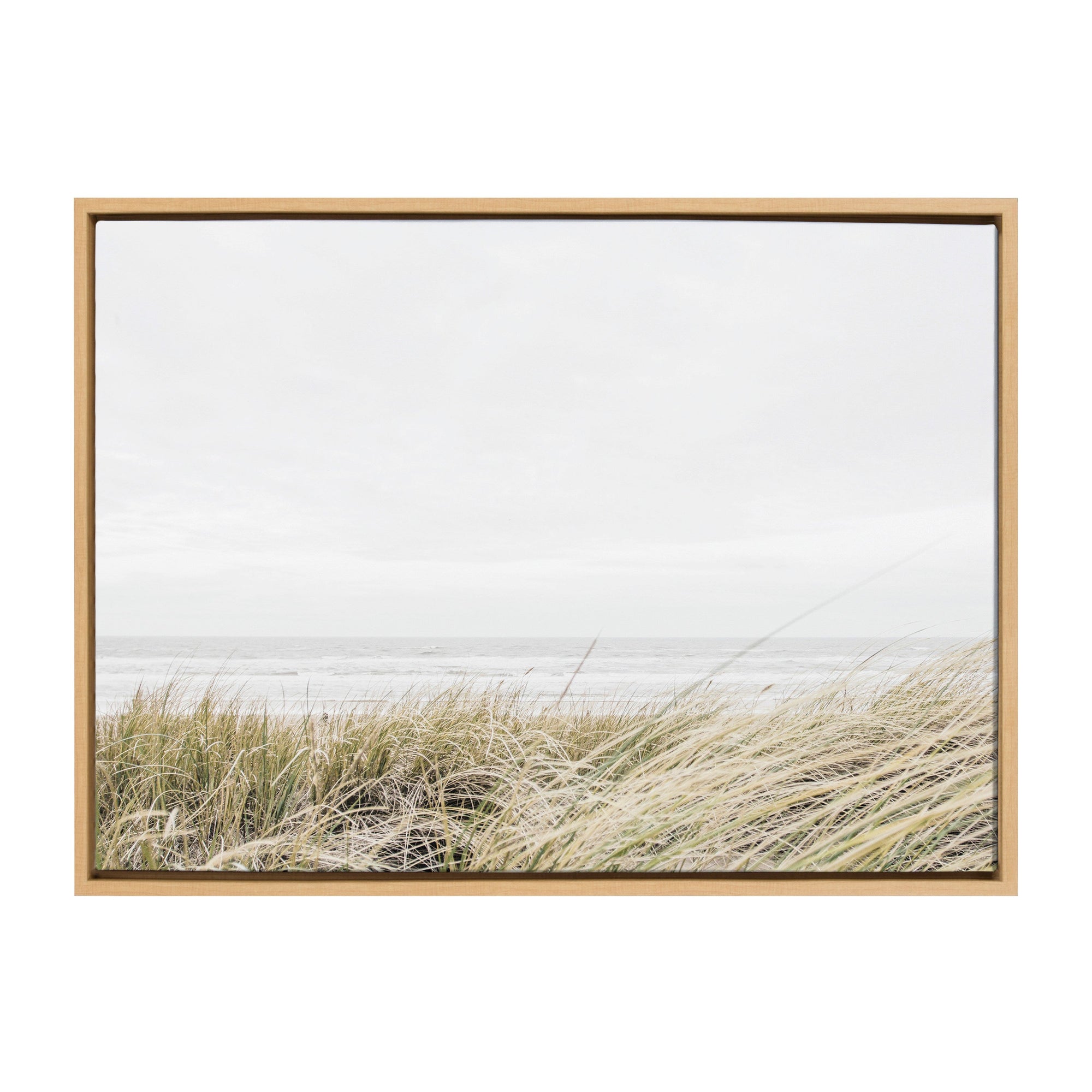 Sylvie East Beach Framed Canvas by Amy Peterson Art Studio by kateandlaurel - product image 8 for Resin Society