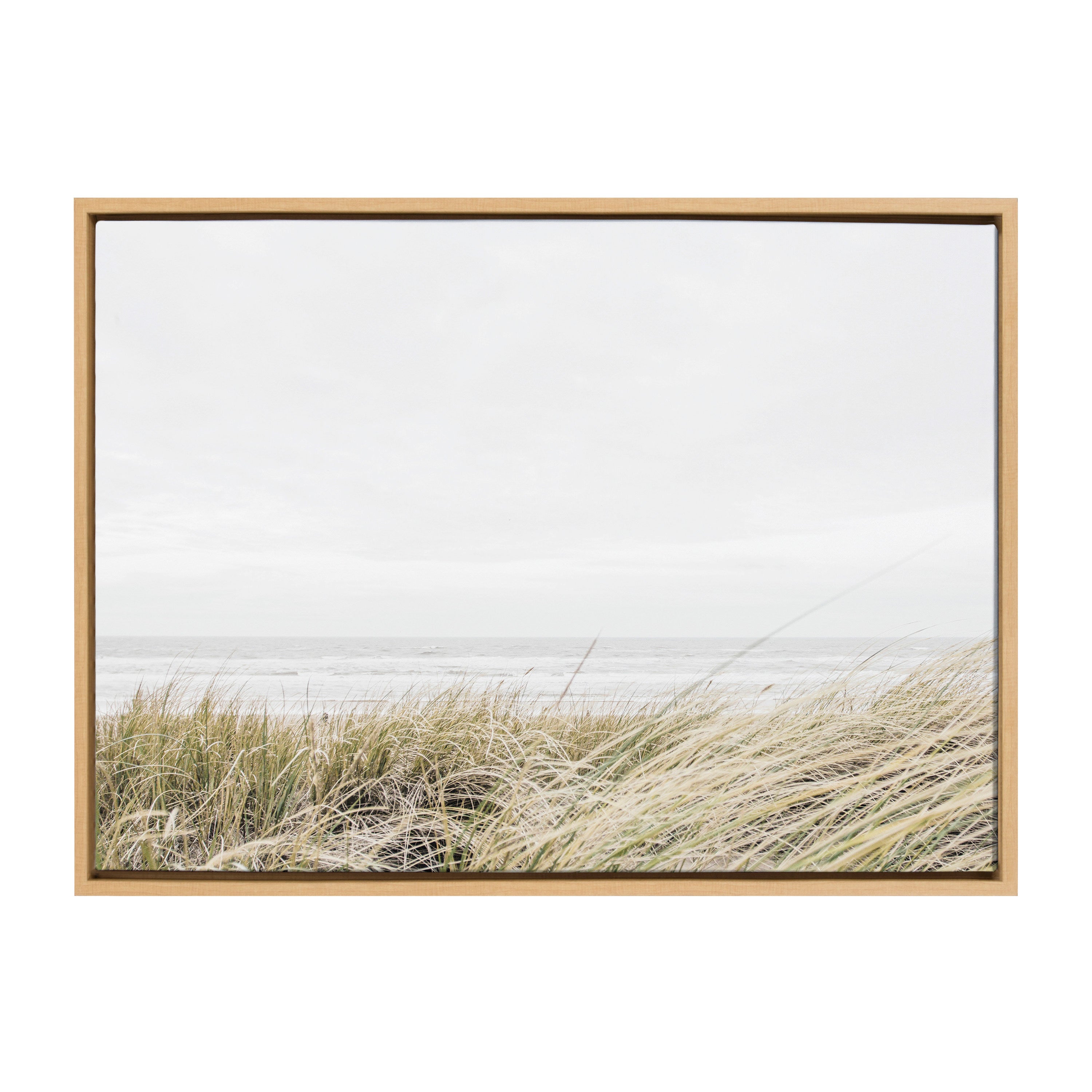 Sylvie East Beach Framed Canvas by Amy Peterson Art Studio by kateandlaurel - product image 8 for Resin Society