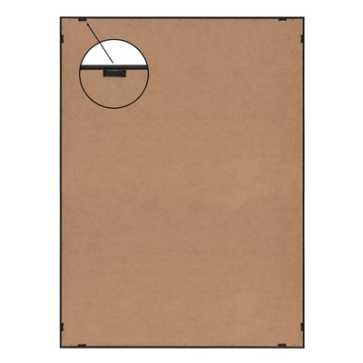 Sylvie Distorted Shapes of Black and Tan Framed Canvas by The Creative Bunch Studio