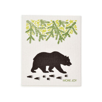 Black Bear Swedish Dishcloth by sweetgum home, LLC - main product image for Resin Society