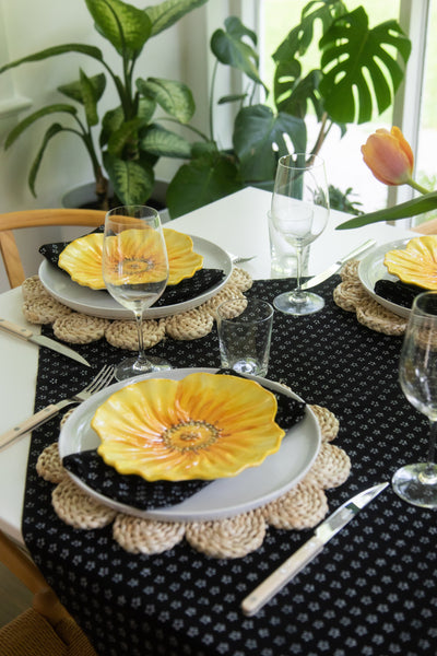Ditsy Floral Table Throw by Sarah Spiegel - product image 3 for Resin Society