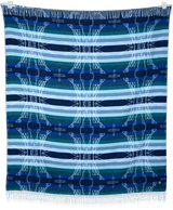PsíkAt (Winter) blanket showing layered warm neutral tones and geometric textile pattern by Lauren Good Day