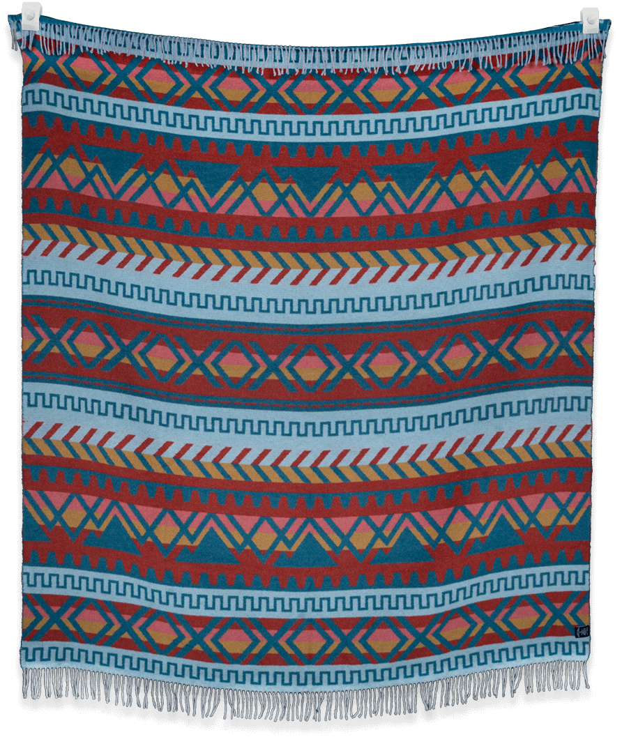 Ridgeline Sierras Blanket by Sackcloth & Ashes