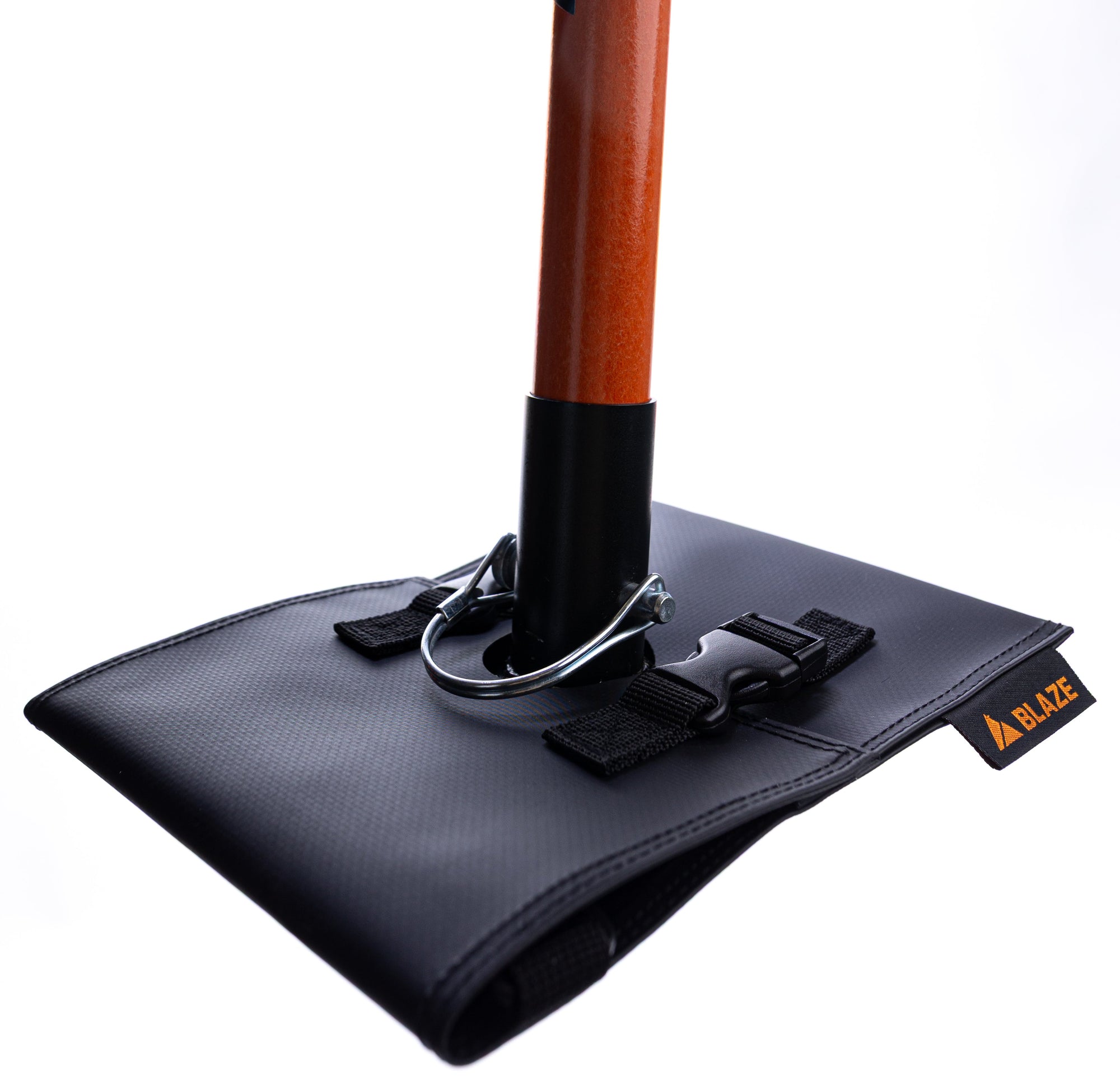 Blaze Cover tool cover protecting a Backslope Tool laid on a surface