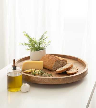 Halsey Round Lazy Susan Tray