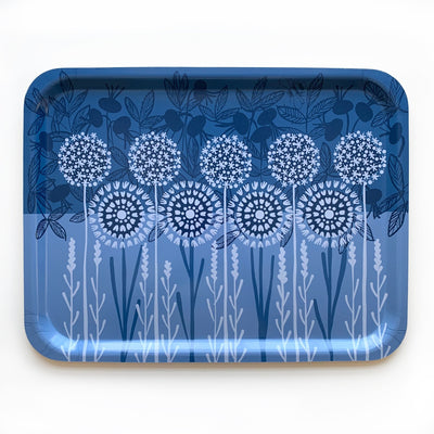 Bloom in Blue Tray by sweetgum home, LLC - main product image for Resin Society