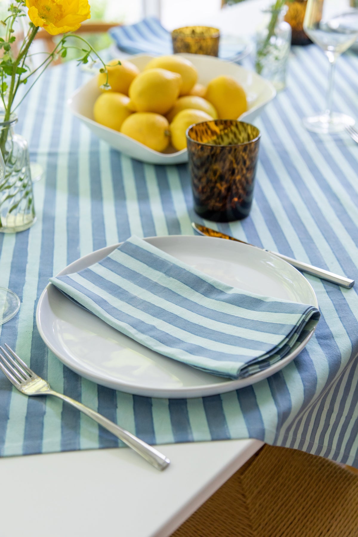 Striped Napkins by Sarah Spiegel - main product image for Resin Society