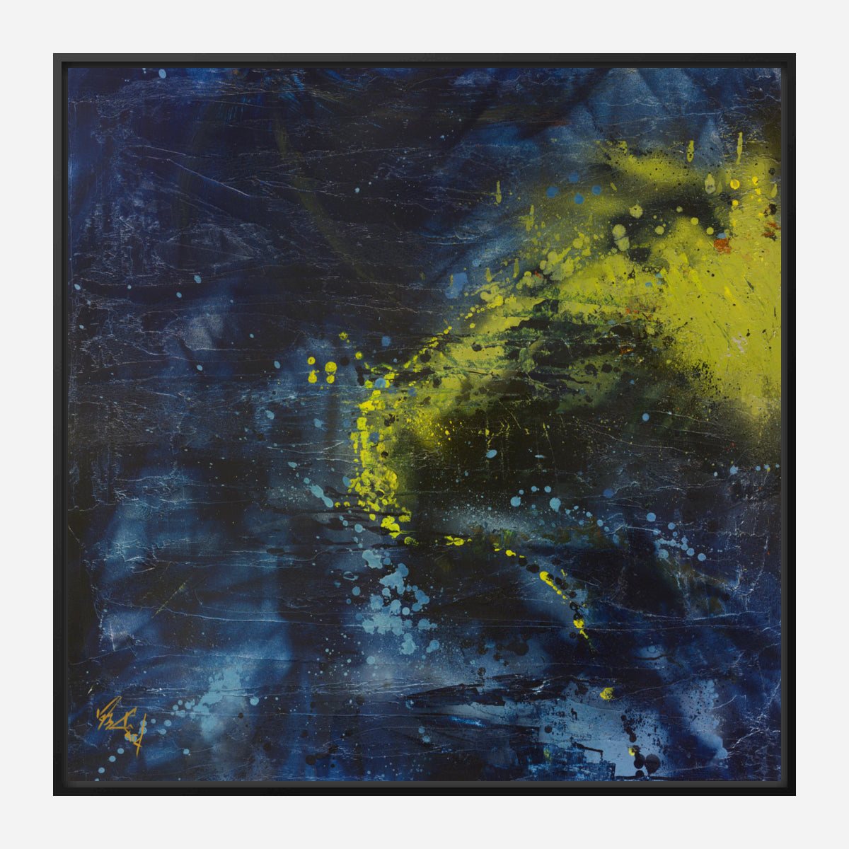 Bluegreen Artist Enhanced Canvas Print by John Beard Collection - product image 5 for Resin Society