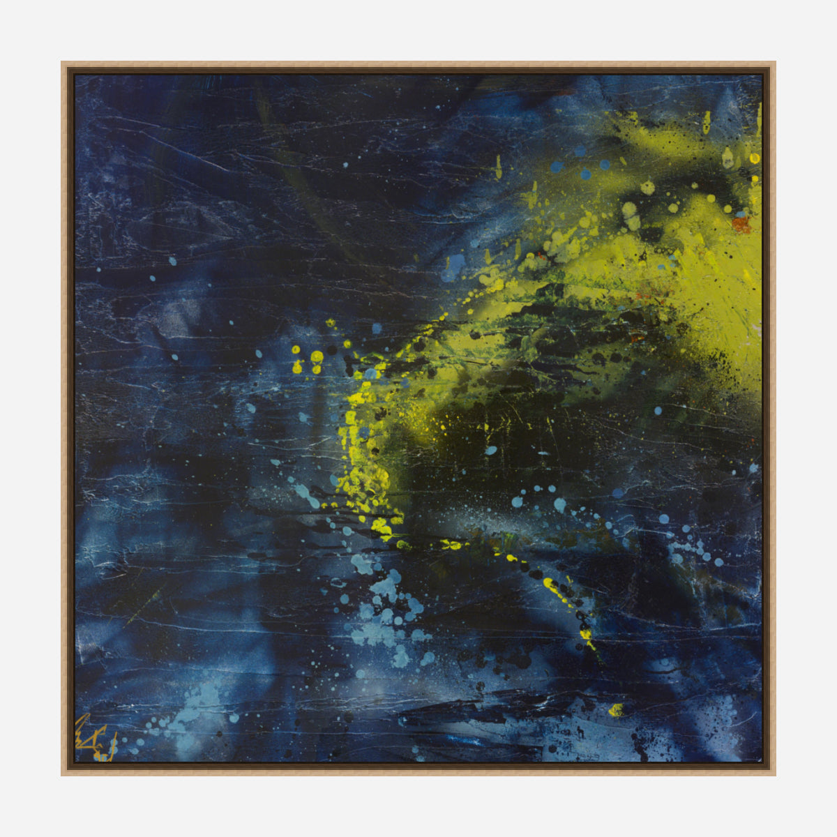 Bluegreen Artist Enhanced Canvas Print by John Beard Collection - product image 8 for Resin Society