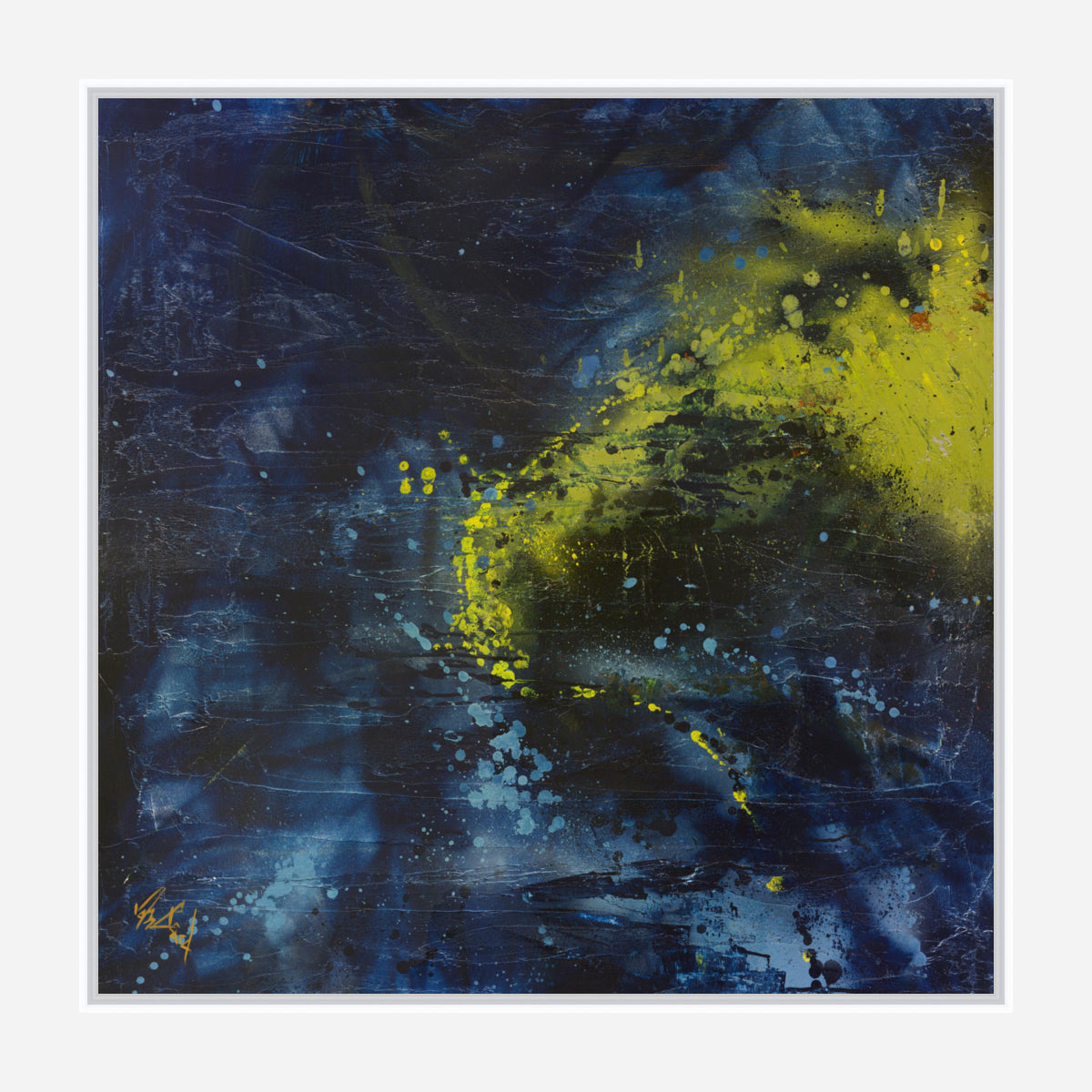 Bluegreen Artist Enhanced Canvas Print by John Beard Collection - product image 6 for Resin Society