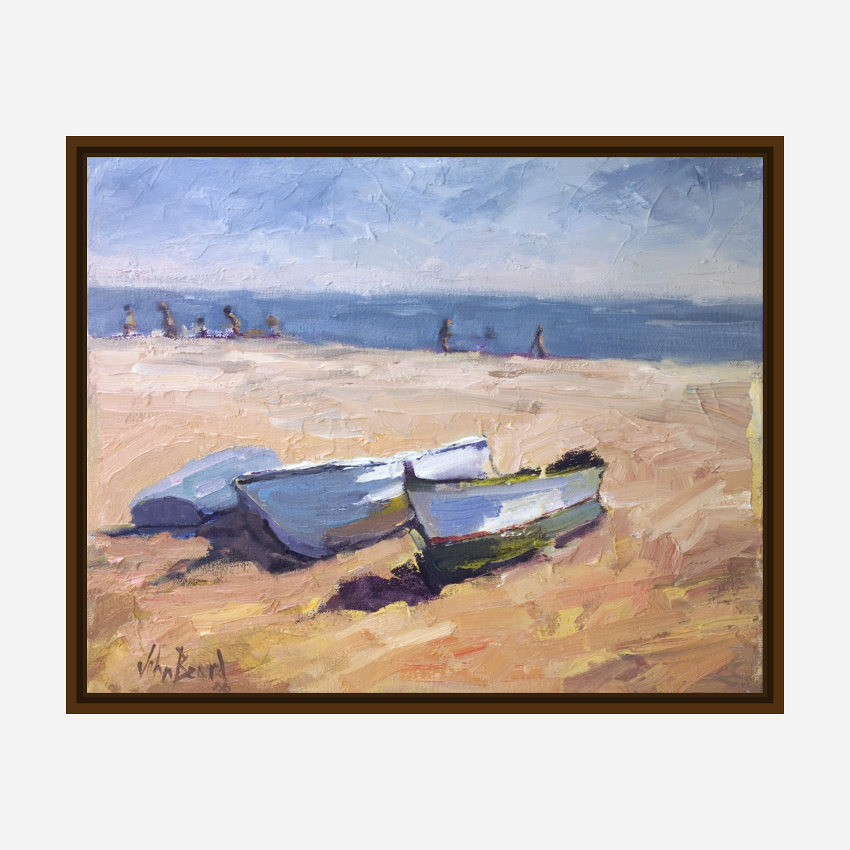 Boats on the Beach by John Beard Collection - product image 7 for Resin Society