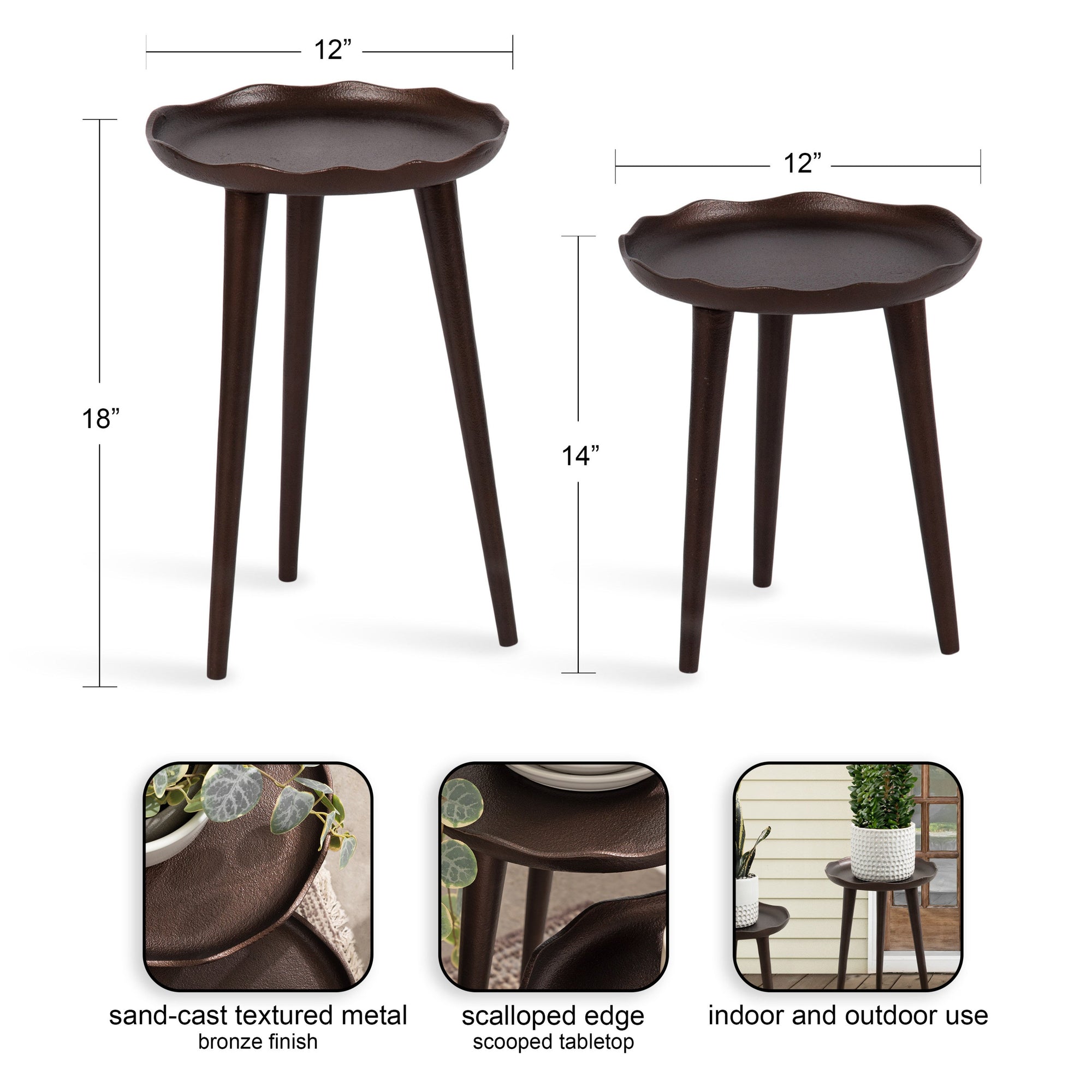 Alessia Plant Stand Set