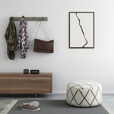 Sylvie Elevated Abstract Minimalist Mountain Landscape Framed Canvas by kateandlaurel - product image 5 for Resin Society