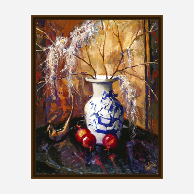 Branches with Moss Artist Enhanced Canvas Print by John Beard Collection - product image 7 for Resin Society