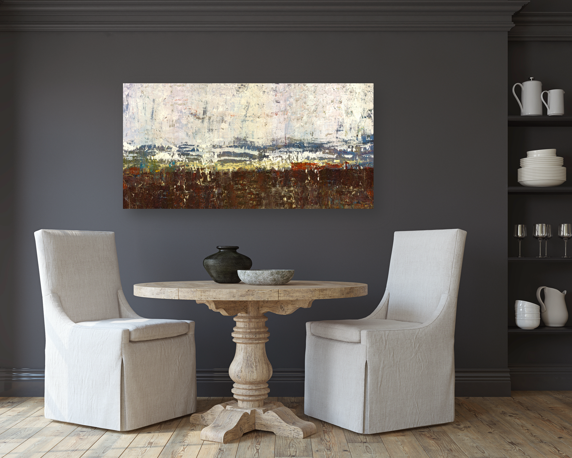 Breaking Water Artist Enhanced Canvas Print by John Beard Collection - product image 3 for Resin Society