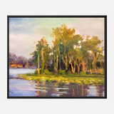 Bright Island Artist Enhanced Canvas Print by John Beard Collection - product image 5 for Resin Society