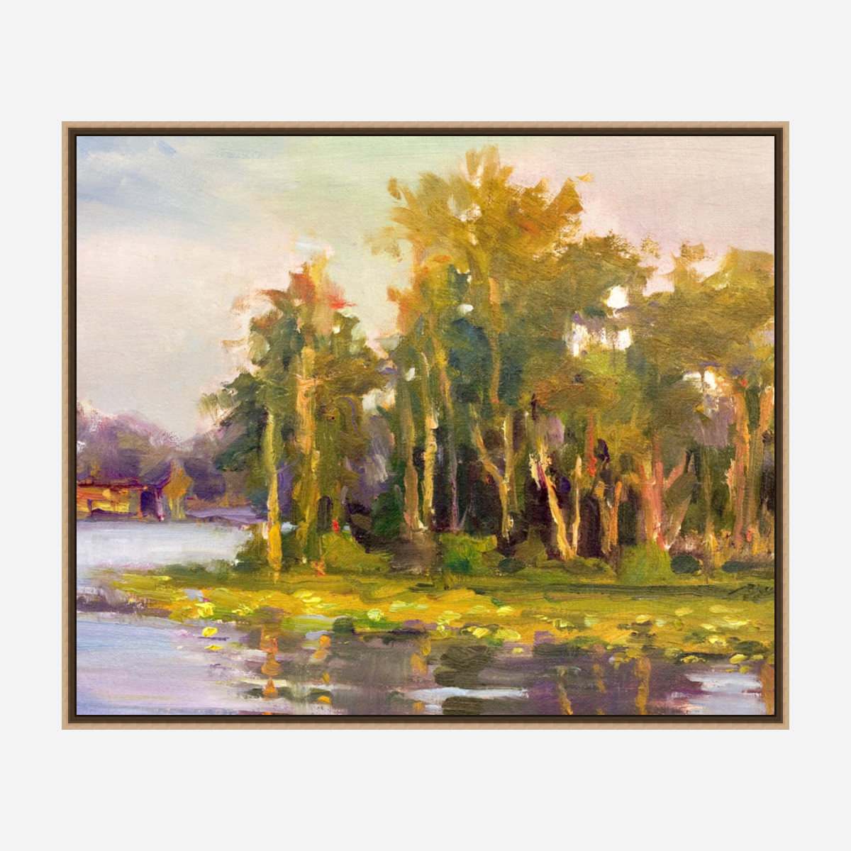 Bright Island Artist Enhanced Canvas Print by John Beard Collection - product image 8 for Resin Society