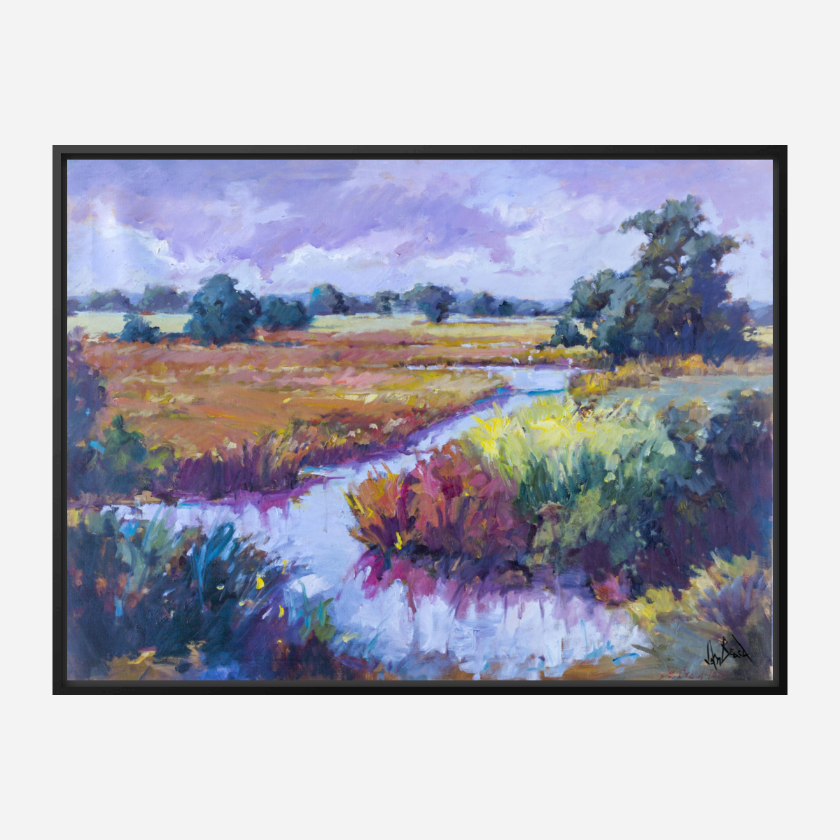 Bright Passage Artist Enhanced Canvas Print by John Beard Collection - product image 5 for Resin Society