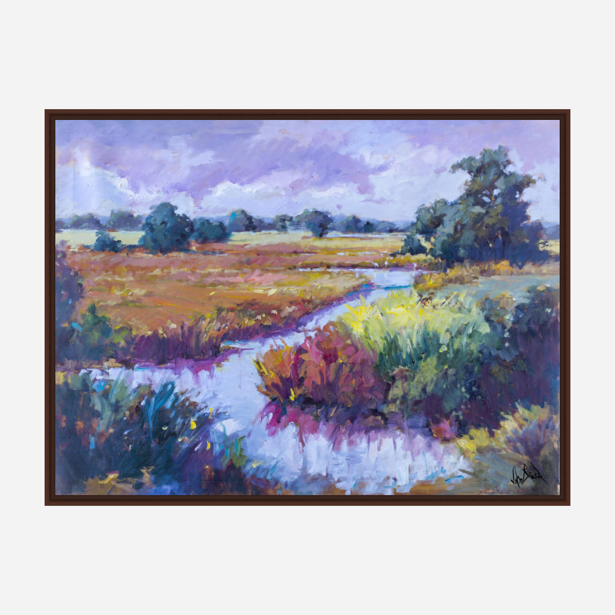 Bright Passage Artist Enhanced Canvas Print by John Beard Collection - product image 7 for Resin Society
