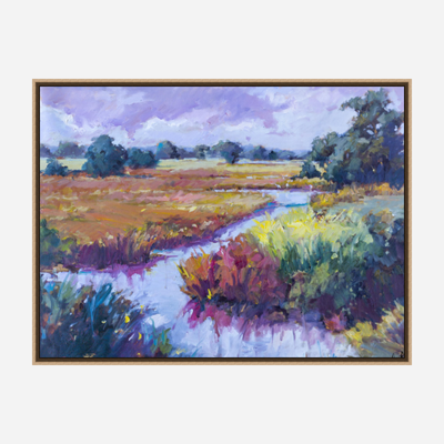 Bright Passage Artist Enhanced Canvas Print by John Beard Collection - product image 8 for Resin Society