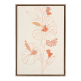 Sylvie Hilo Framed Canvas by kateandlaurel - main product image for Resin Society