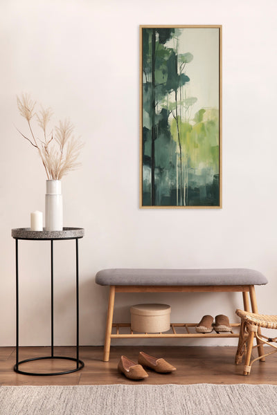 Sylvie Whispering Trees II Framed Canvas by Amy Lighthall