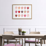 Sylvie Strawberry Fields Print Framed Canvas by kateandlaurel - product image 7 for Resin Society