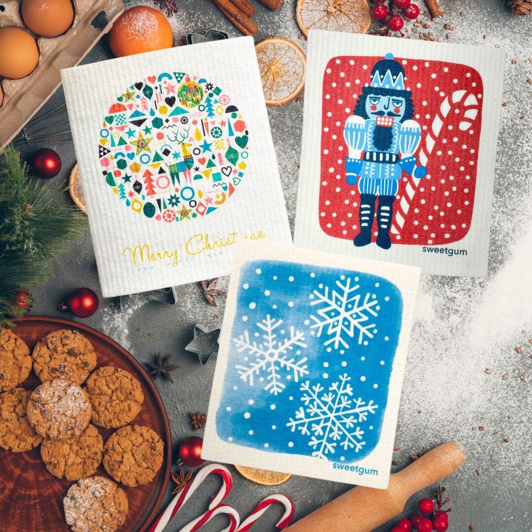 Bundle of 3 Swedish Dishcloths by sweetgum home, LLC - main product image for Resin Society