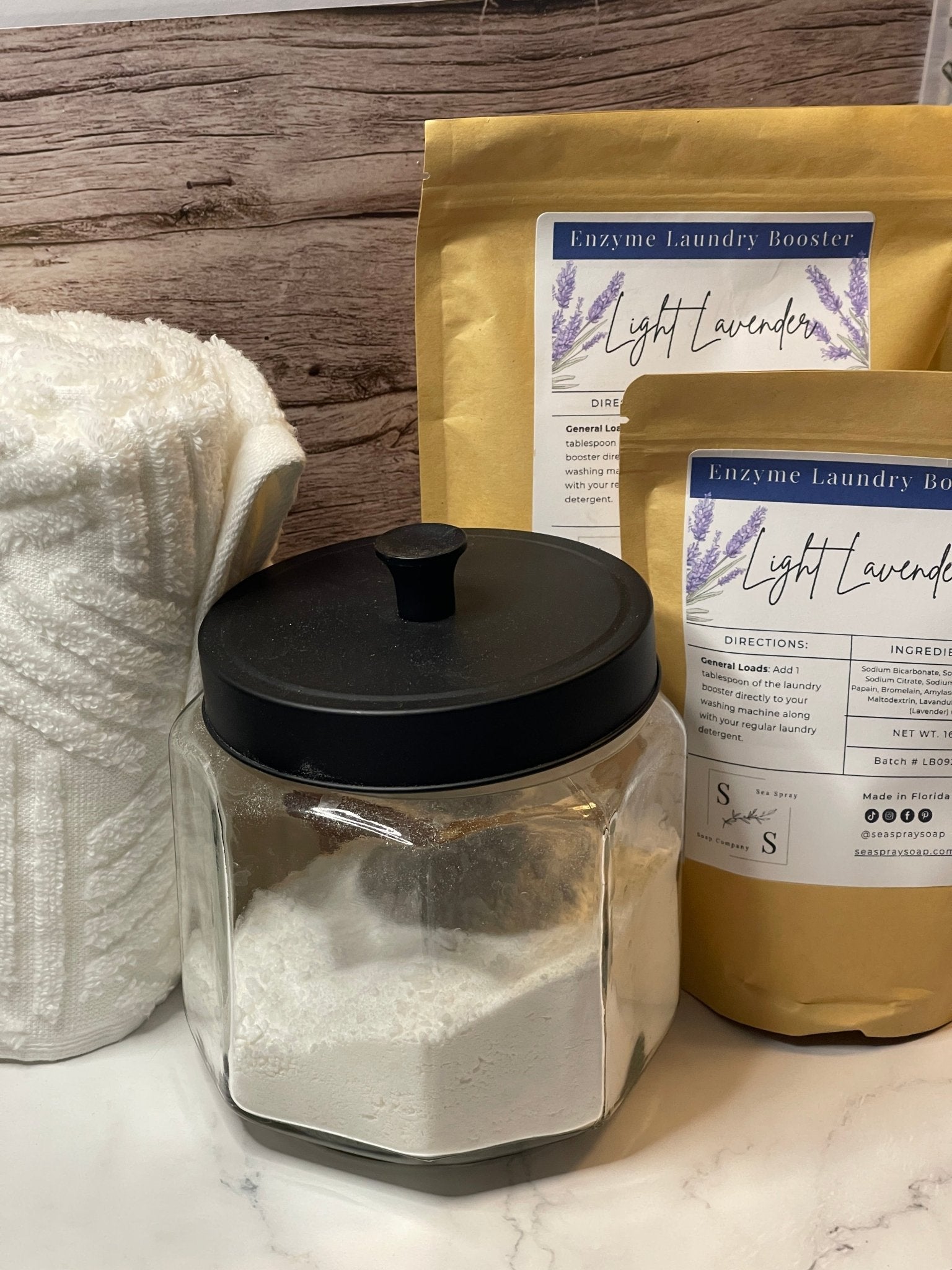 Natural Enzyme Laundry Booster by Sea Spray Soap - product image 3 for Resin Society