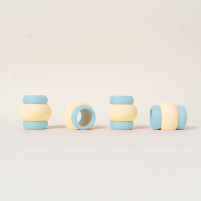 color-block napkin rings by nella home - product image 2 for Resin Society