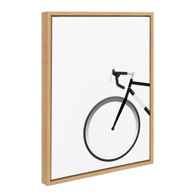 Sylvie Bike Framed Canvas by kateandlaurel - product image 2 for Resin Society