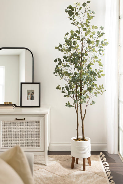 Eudora Faux Eucalyptus Tree - Kate and Laurel