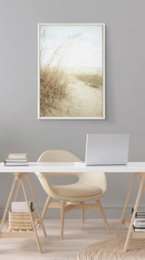 Sylvie Beach Grasses Framed Canvas by kateandlaurel - product image 7 for Resin Society