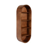 Hutton Wood Capsule Wall Shelf