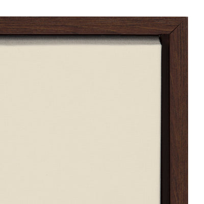 Sylvie Retro Rainbow Framed Canvas by The Creative Bunch Studio by kateandlaurel - product image 3 for Resin Society