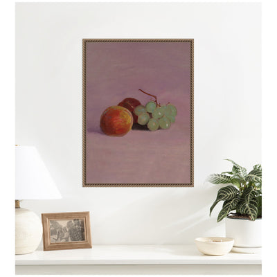Still Life with Fruit 1905 Odilion Redon Vertical by Nostalgia Prints Framed Canvas Wall Art Print