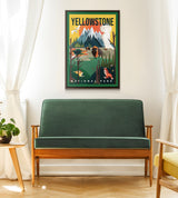 Sylvie Yellowstone Park Framed Canvas by kateandlaurel - product image 7 for Resin Society