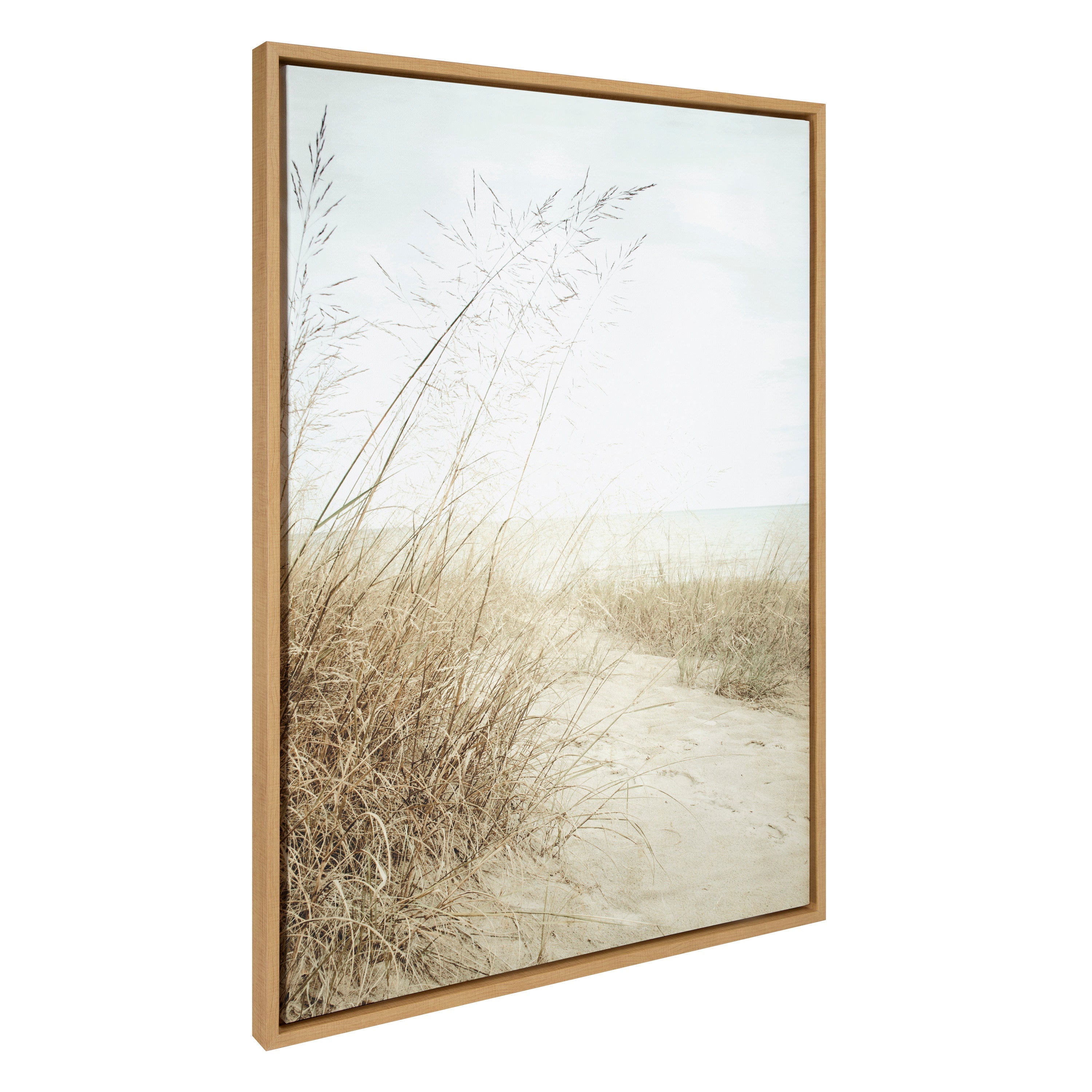 Sylvie Beach Grasses Framed Canvas by kateandlaurel - product image 13 for Resin Society