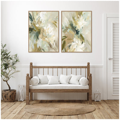 Garden No.
1 & No.
2 2 Piece Framed Canvas Wall Art Set by Amy Lighthall