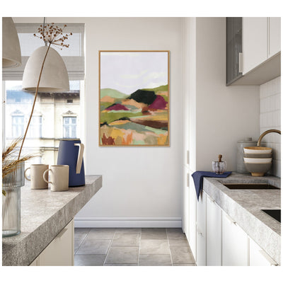 Sylvie Dreamy Landscape Framed Canvas by Nikita Jariwala
