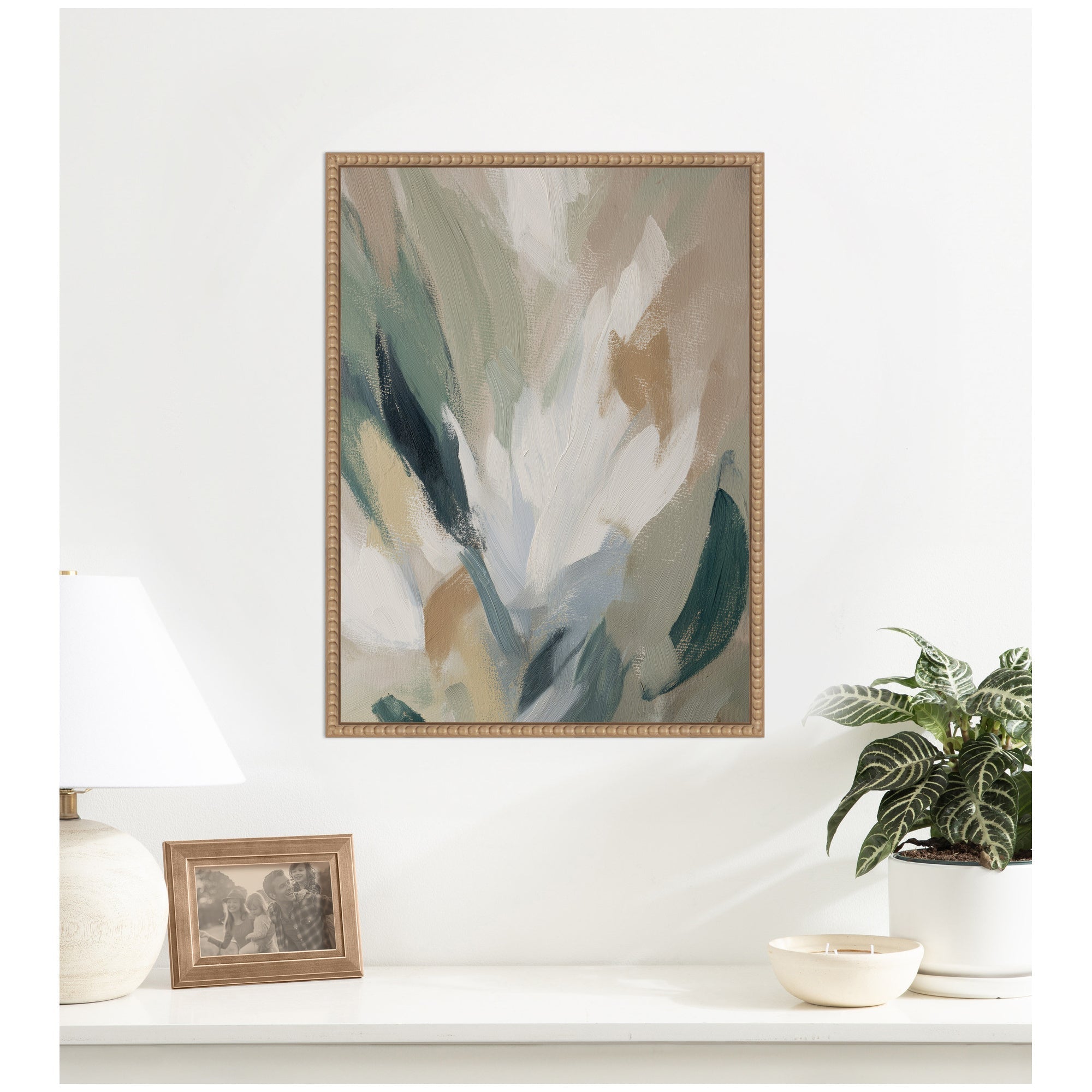 Plant Form No.
2 by Amy Lighthall Framed Canvas Wall Art Print