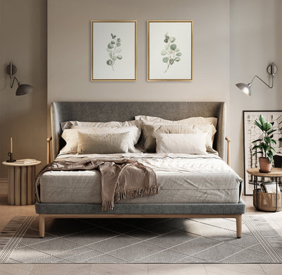 Sylvie Eucalyptus Framed Canvas Set by Maja Mitrovic