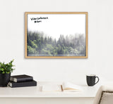 Blake Lush Green Forest on a Foggy Day Framed Printed Glass by The by kateandlaurel - product image 15 for Resin Society