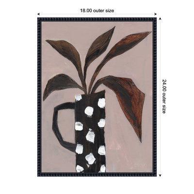 Sylvie Beaded Spotlight on Nature Framed Canvas by Nikita Jariwala
