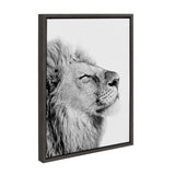 Sylvie Lion Self Actualizing Framed Canvas by kateandlaurel - product image 13 for Resin Society