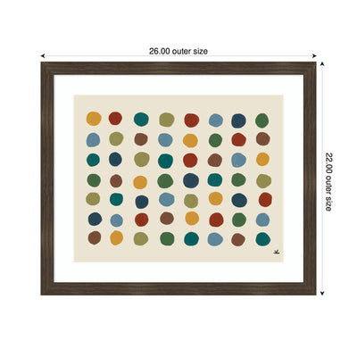Meditation No.
3b by Kelly Knaga Framed Wall Art Print