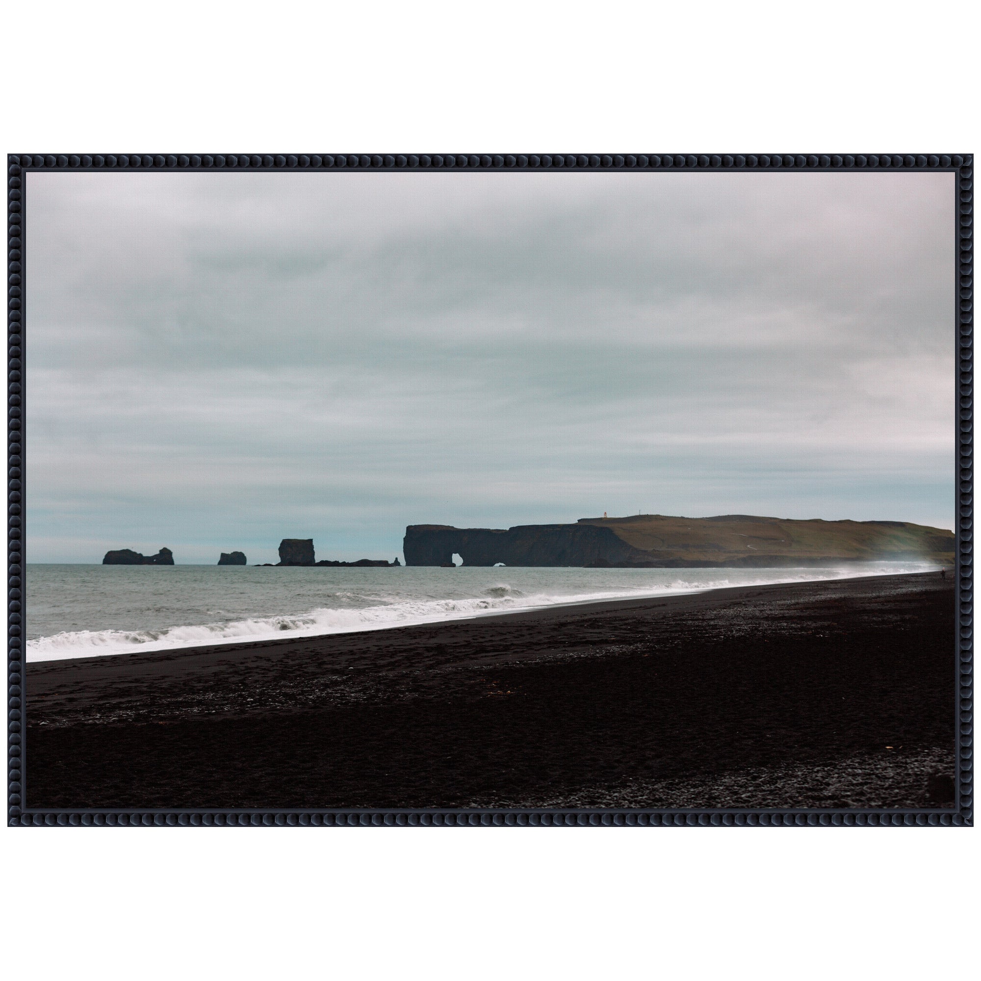 Sylvie Keyholed Landscape Framed Canvas by Alicia Abla