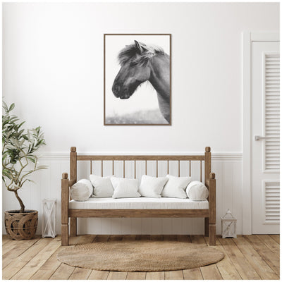 AA Indomitable by Alicia Abla Framed Canvas Wall Art Print
