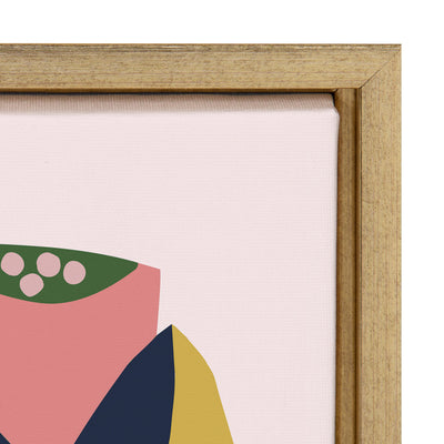 Sylvie Myriam's Garden Framed Canvas by kateandlaurel - product image 15 for Resin Society