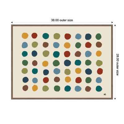 Meditation No.
3b by Kelly Knaga Framed Canvas Wall Art Print